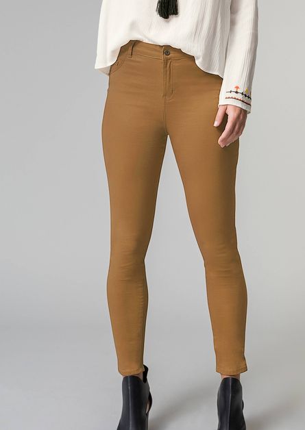 Mujer - Ropa - Pantalones Entubado Tiro Medio – Andrea