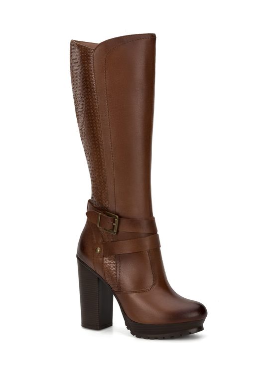 BOTA HIGH BOOT MUJER CAFÉ 2523323 ANDREA Andrea