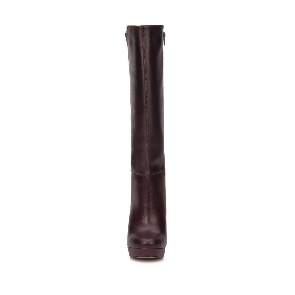 burgundy boot polish