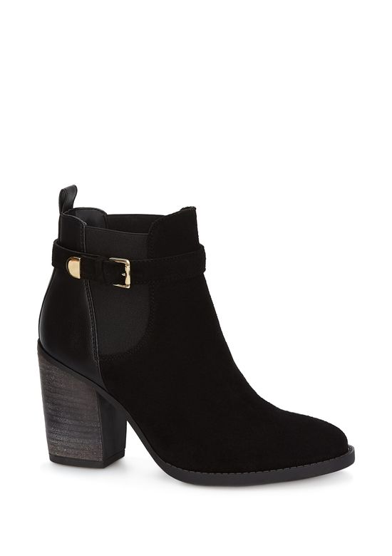 BLACK ANKLE BOOT 2592923 -  6.5