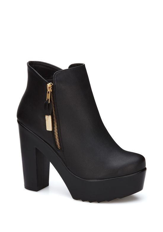 BLACK ANKLE BOOT 2704609 -  5.5