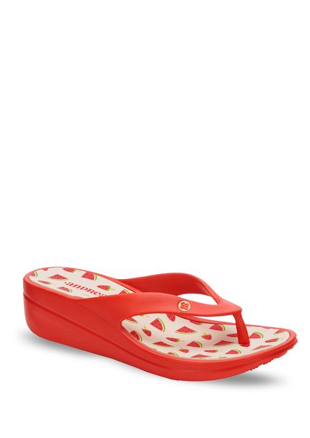 Playa Mujer - Zapatos - Sandalias ANDREA Rojo – Andrea US