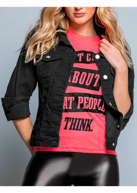 Chamarra de mezclilla andrea Clearance