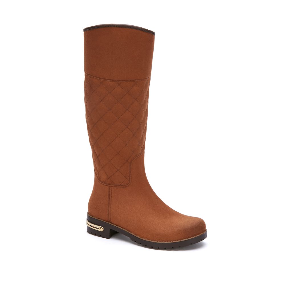 BOTA DE LLUVIA CAFÉ CLARO 2954448 - Andrea