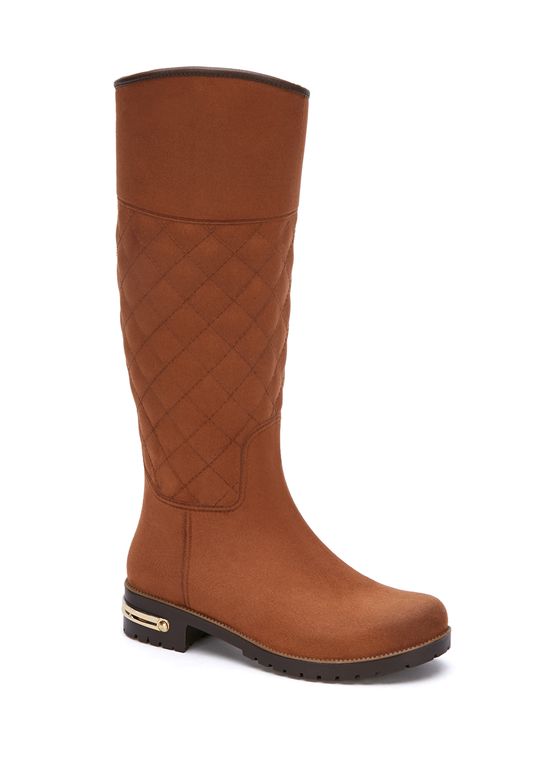 BOTA DE LLUVIA CAFÉ CLARO 2954448 - Andrea US