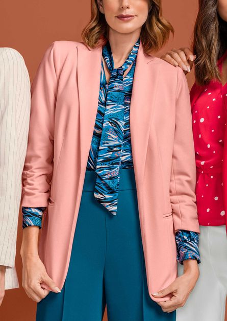 pink blazer macys