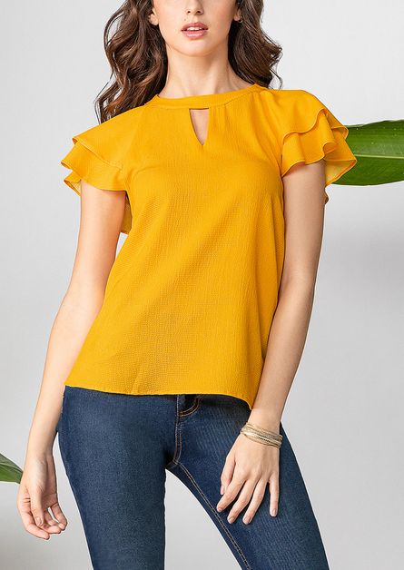 blusas amarillo