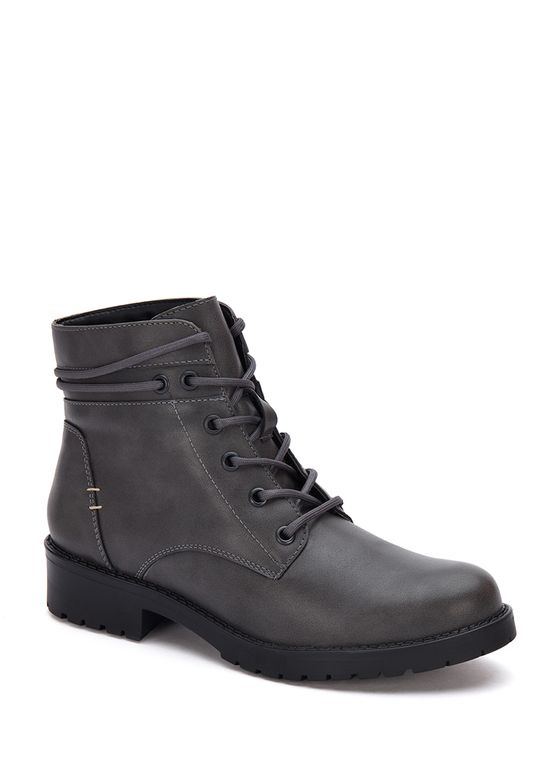 GRAY ANKLE BOOT 2974767 -  6