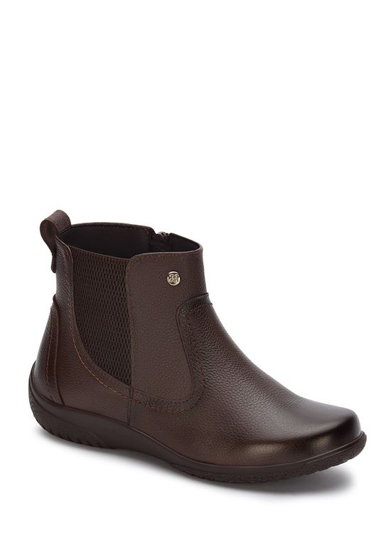 DARK BROWN ANKLE BOOT 2977669 -  6.5