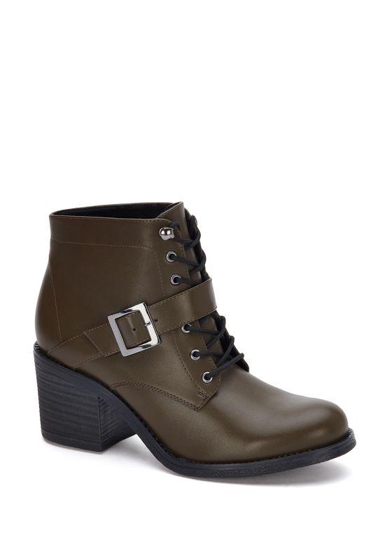 GREEN ANKLE BOOT 2979786 -  7.5