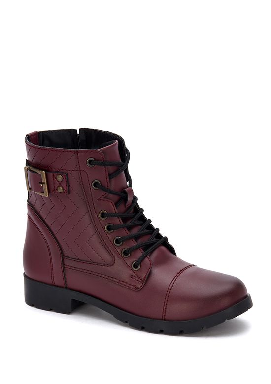 BURGUNDY ANKLE BOOT 2981468 -  6