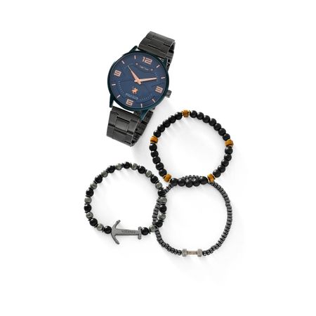 RELOJ ANÁLOGO + PULSERA POLO CLUB 3012581 - Andrea