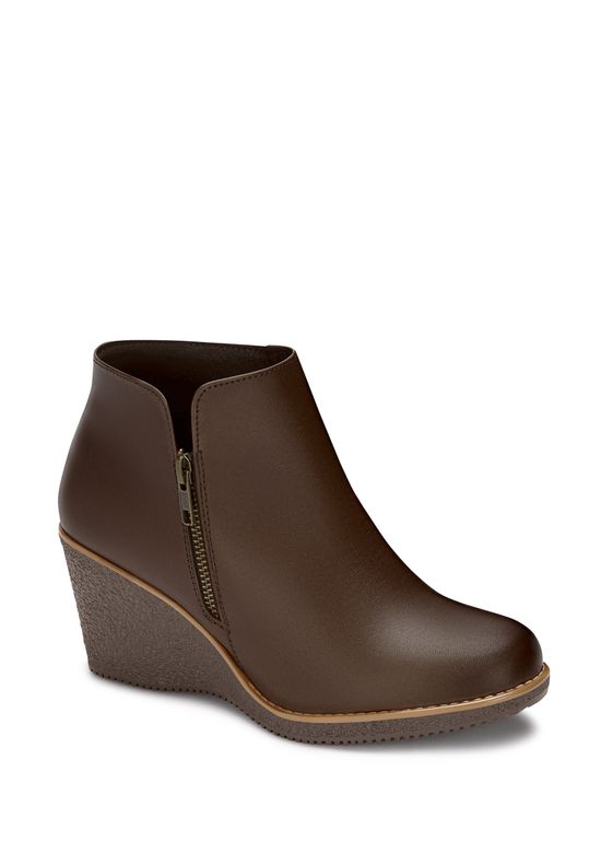 BROWN ANKLE BOOT 3094044 -  5.5