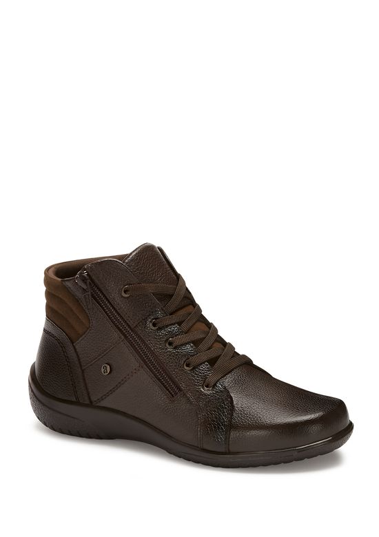 DARK BROWN ANKLE BOOT 3119228 -  7.5