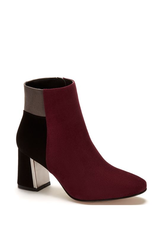 BURGUNDY ANKLE BOOT 3127483 -  6