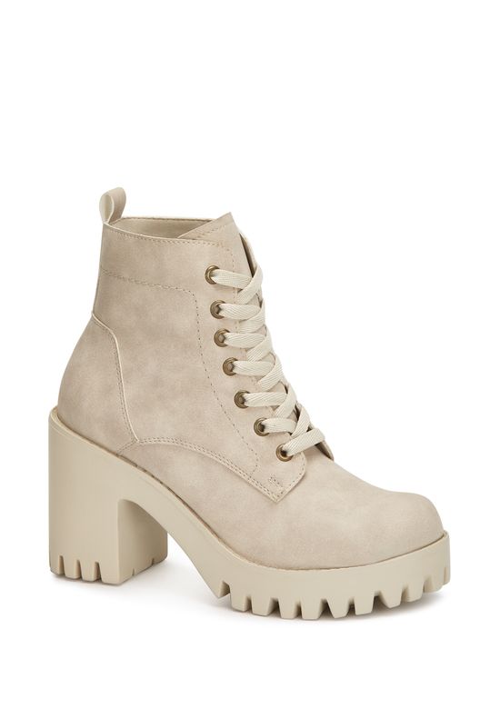 BEIGE ANKLE BOOT 3159620 -  7