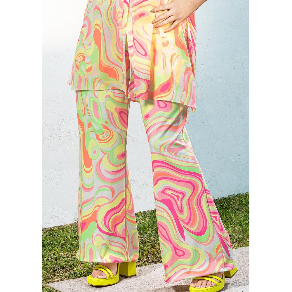 Pantalon multicolor hot sale