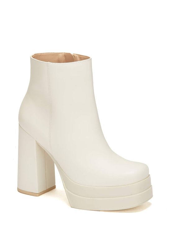 IVORY ANKLE BOOT 3206621 -  5