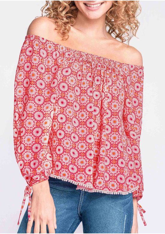 RED BLOUSE 3168844 - XS