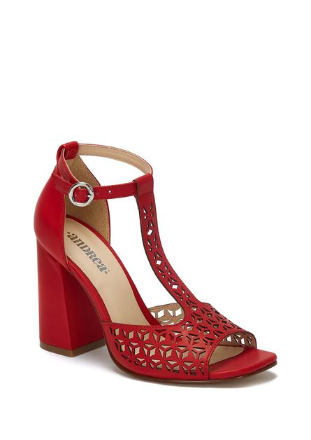 Rojo Mujer - Zapatos - Sandalias Andrea US