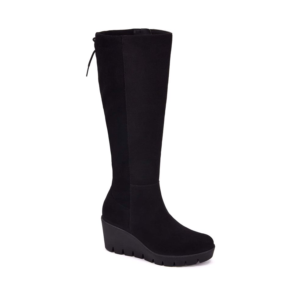 Botas altas best sale negras andrea