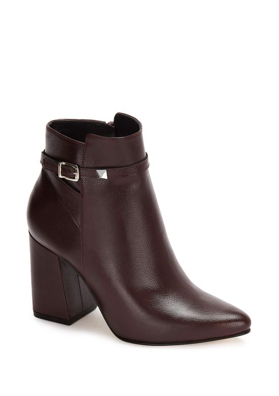 BURGUNDY ANKLE BOOT 3293744 -  6
