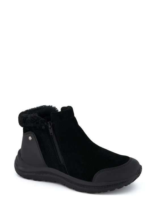 BLACK SUEDE ANKLE BOOT 3298244 -  5