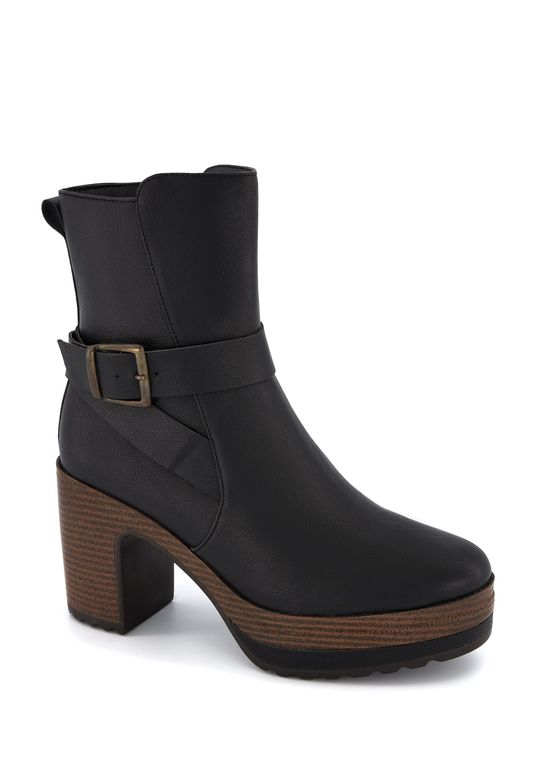 BLACK ANKLE BOOT 3297148 -  5.5
