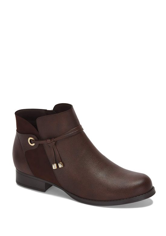DARK BROWN ANKLE BOOT 3286869 -  6