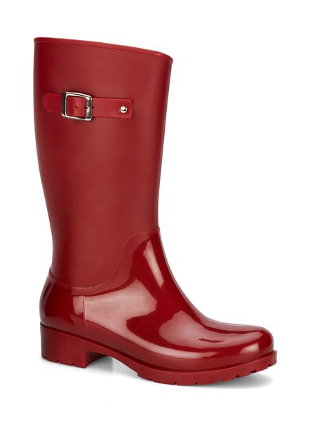 botas de cocodrilo rojas