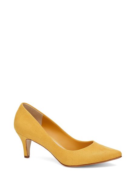 zapatillas color mostaza mujer