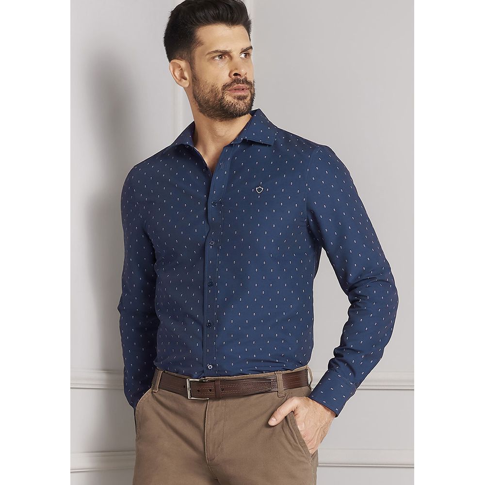 camisas azul oscuro