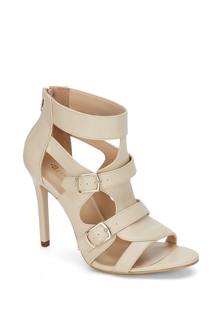 Mujer Vestir Beige – Andrea